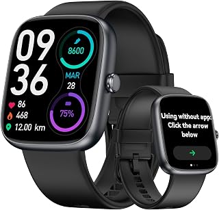 Senior Friendly Fitness Tracker with 1.83'' Display and Health Monitoring — Fitness Tracker