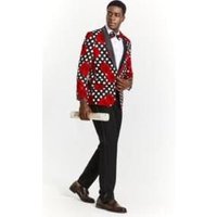 Blazer Paisley pour Hommes - Veste Sport Grande Taille avec Nœud Papillon — Costumes et vestons pour hommes