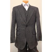 Alberto Nardoni Store Men's Classic Fit Suit with Double Breasted Vest — Mens Suits & Blazers