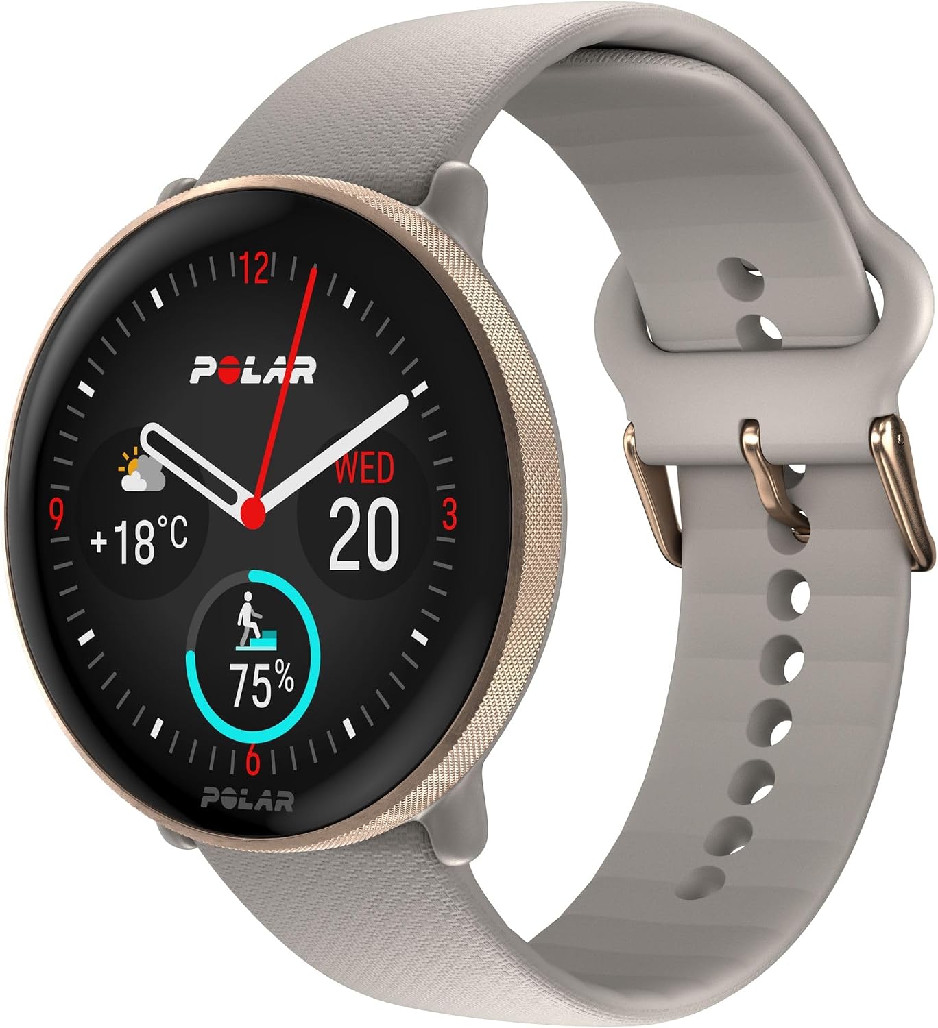 Montre intelligente GPS Polar Ignite 3 pour le fitness et le bien-être avec écran AMOLED — Montres intelligentes hommes