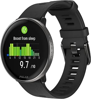 Montre connectée Polar Ignite 3 en titane avec suivi de fitness et GPS