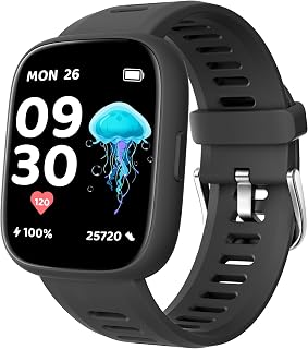 Smart Watch for Kids with Location Tracker and Fitness Features
