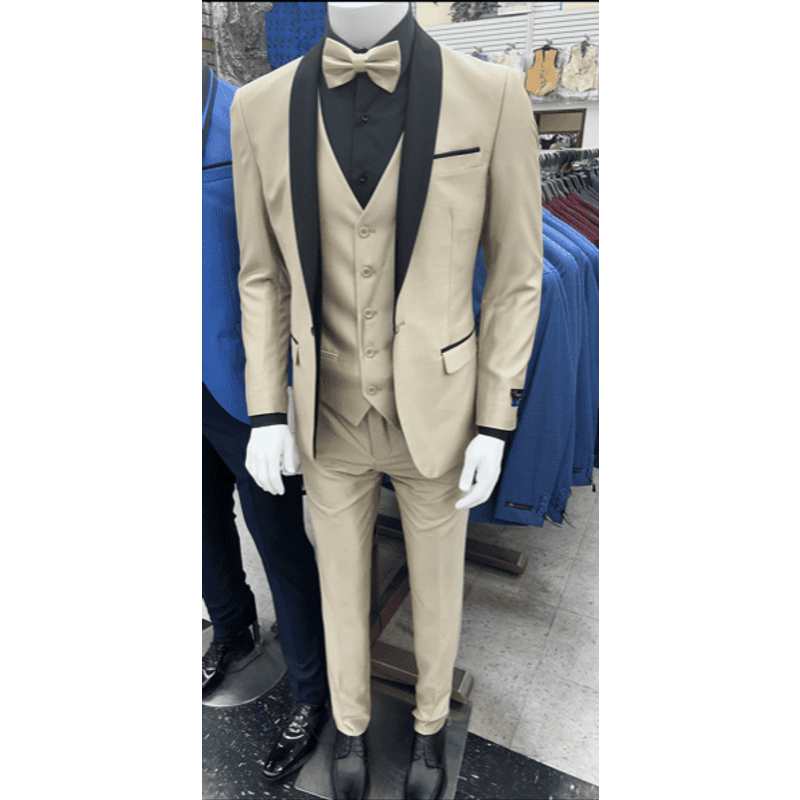 Tuxedo Champagne - Costume Champagne — Costumes et vestons pour hommes