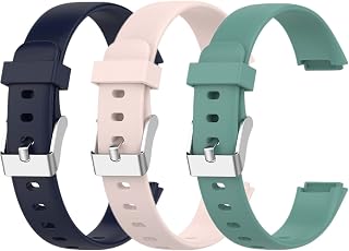 Bracelet Weinisite pour Fitbit Luxe - Bande de remplacement en silicone souple — Traqueur de condition physique