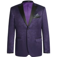 Blazer en Satin à Revers Pointu Paisley pour Hommes Alberto Nardoni