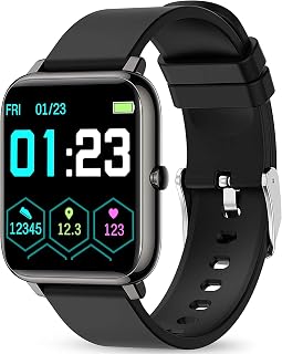 Montre Intelligente KALINCO Suivi de Fitness avec Moniteur de Fréquence Cardiaque — Traqueur de condition physique