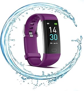 Suivi d'Activité avec Compteur de Pas, Moniteur de Fréquence Cardiaque, IP68 — Traqueur de condition physique