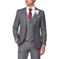 Costume de marié gris pour hommes