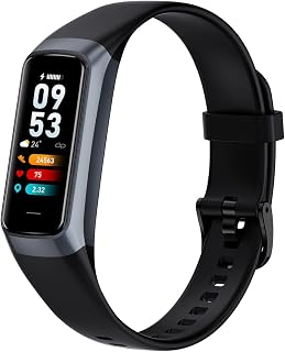 Fitness Tracker with Heart Rate Monitor and IP67 Waterproof