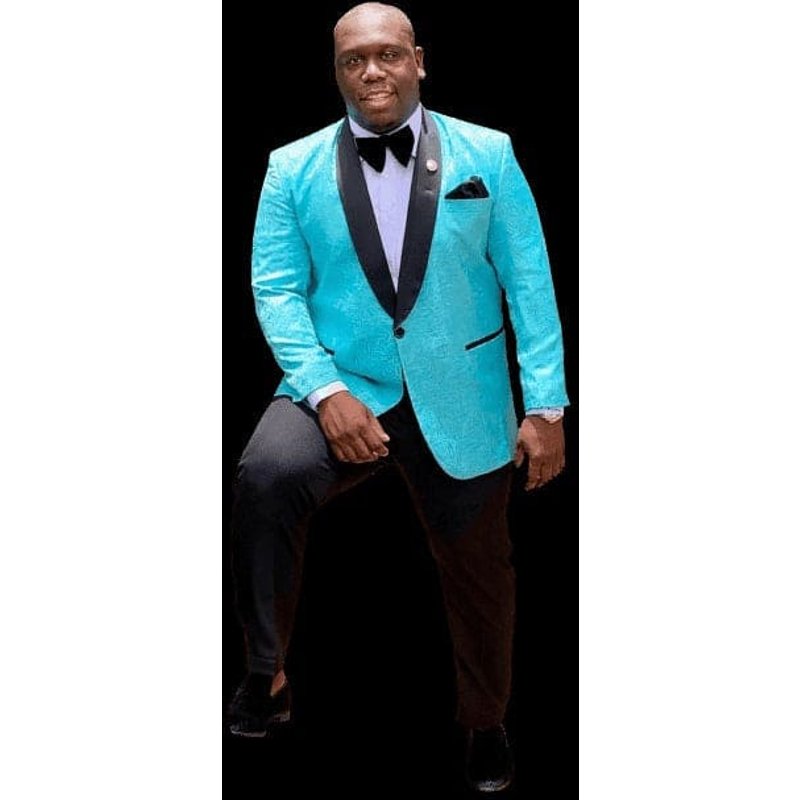 Tuxedo Bleu Clair pour Mariages - Alberto Nardoni Store — Costumes et vestons pour hommes