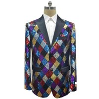 Tuxedo Bleu Clair pour Homme avec Revers Satin Noir — Costumes et vestons pour hommes