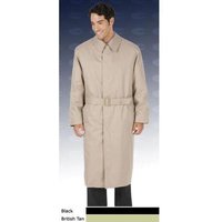 Manteau Tan pour Hommes avec Fermeture à 4 Boutons