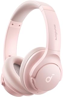 Bluetooth headphones: soundcore by Anker Q20i Hybrid Active Noise Cancelling Headphones, Wireless Over-Ear…