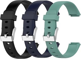 Watch Band for Fitbit Luxe - Soft Silicone Replacement Strap