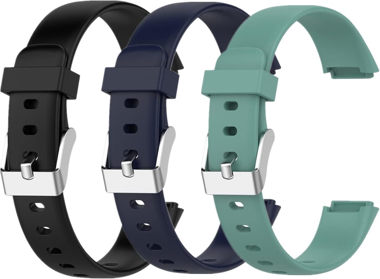 Bracelet pour Fitbit Luxe - Sangle de remplacement en silicone souple — Bracelets de montres