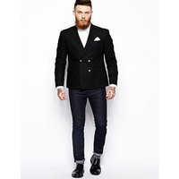 Alberto Nardoni Men's Double Breasted Plaid Blazer Jacket