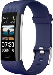 Fitness Tracker with Heart Rate and Sleep Tracking, IP68 Waterproof