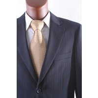 Costume pour hommes Alberto Nardoni à rayures tonales bleu marine