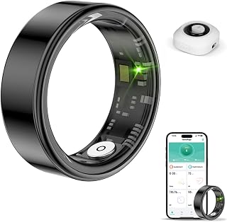 Smart Ring Health Tracker for Men & Women, Waterproof with Activity Monitoring