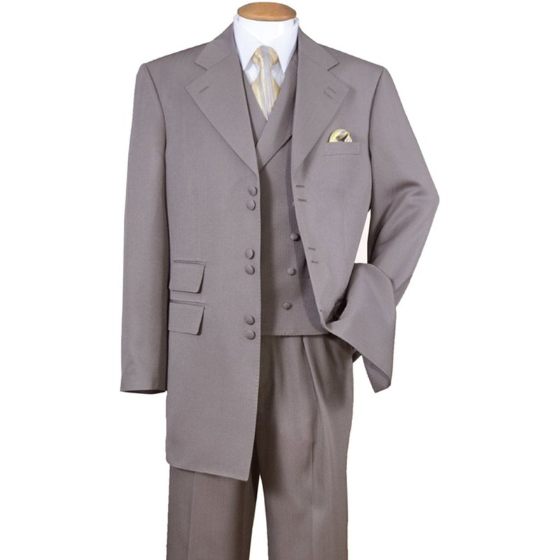 Veste Zoot pour hommes à 6 boutons croisés Alberto Nardoni — Costumes et vestons pour hommes