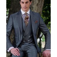 Veste de costume à revers cranté à un bouton pour homme Alberto Nardoni — Costumes et vestons pour hommes