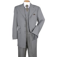 Costume Zoot à Veston Croisé à 6 Boutons pour Hommes Alberto Nardoni — Costumes et vestons pour hommes
