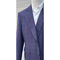 Grande et grande veste de bain bleu foncé Grande et grande veste de sport — Costumes et vestons pour hommes