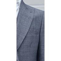 Veste Tweed Gros et Grand Gris Manteau de sport Gros et Grand