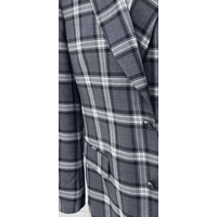 Veste de sport en tweed gris grande taille — Costumes et vestons pour hommes