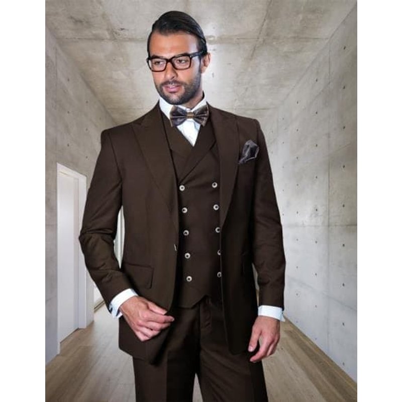 Costume Pastor - Veste à Double Boutonnage Style Années 1920 — Costumes et vestons pour hommes
