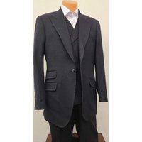 Alberto Nardoni Men's Classic Fit Suit with Double Breasted Vest — Mens Suits & Blazers