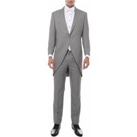Veste de Mariage Matinale / Tuxedo Gris Clair pour Hommes