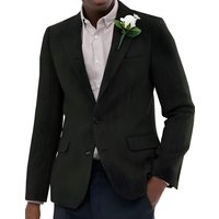 Blazer homme Blazer Tweed Blazer Laine de l'chevrons Blazer - vert Z-Dark