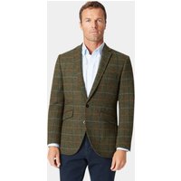 AlbertoNardoniStore Men's Green Tweed Jacket