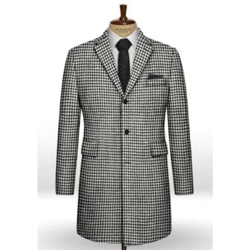 Manteau de tweed pour hommes — Veste d'hiver Hommes