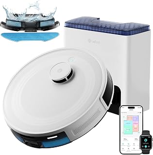 Lefant Robot Vacuum and Mop with Self-Emptying and Multi-Floor Mapping — Robot Vacuum