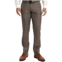 Pantalon en Tweed Herringbone pour Homme en Taupe