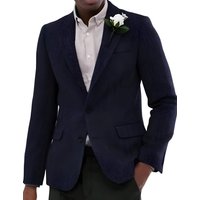 Navy Tweed Blazer - Men's Winter and Fall Jacket — Mens Suits & Blazers