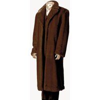 Manteau brun pour hommes — Accessoires de mode