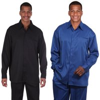 Hommes Marcher Noir / Bleu costume - vêtements de loisirs pour hommes