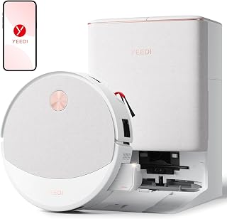 Aspirateur et balai robot Yeedi M16 Infinity avec aspiration de 30000Pa — Robot aspirateur