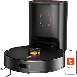 Robot Vacuum and Mop Combo with 90-Day Self-Emptying and 10,000 Pa Suction — Robot Vacuum