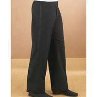 Pantalon de Tuxedo Moderne Ajusté pour Homme en Noir - Alberto Nardoni