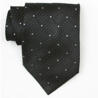 AlbertoNardoniStore Black Diamond Neck Tie — Fashion Accessories