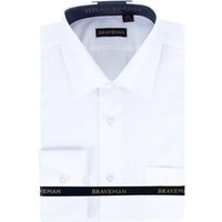 Alberto Nardoni Men's Slim Fit Dress Shirt - White