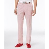 Costume en Seersucker Rouge/Blanc Slim-Fit pour Hommes Alberto Nardoni — Costumes et vestons pour hommes