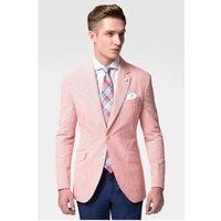 Veste à Rayures Rouges et Blanches pour Hommes Alberto Nardoni — Costumes et vestons pour hommes