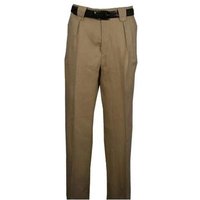 Pantalon en lin gros et gros pour hommes - Robe de lin Tan — Robes pour femmes