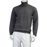 Alberto Nardoni Men's Gray Suit and Turtleneck Combo — Mens Suits & Blazers