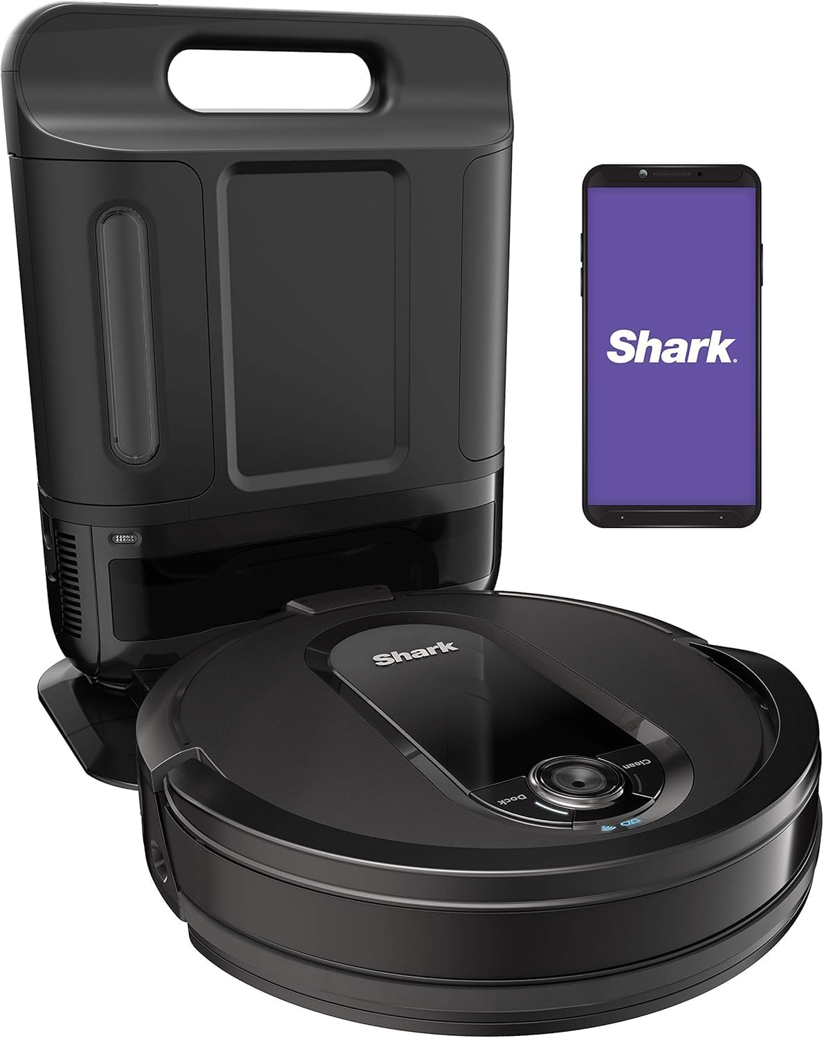 Aspirateur Robot Shark AV1010AE IQ avec Base Auto-Vide XL — Robot aspirateur